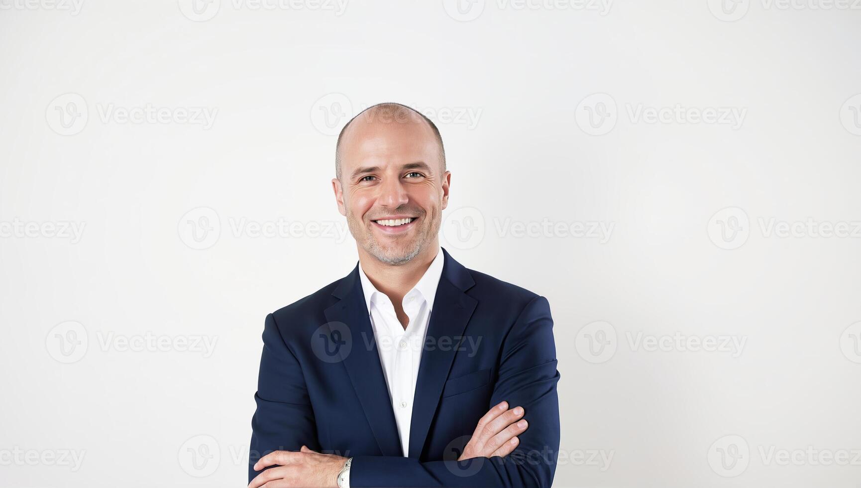 Confident Businessman Smiling photo