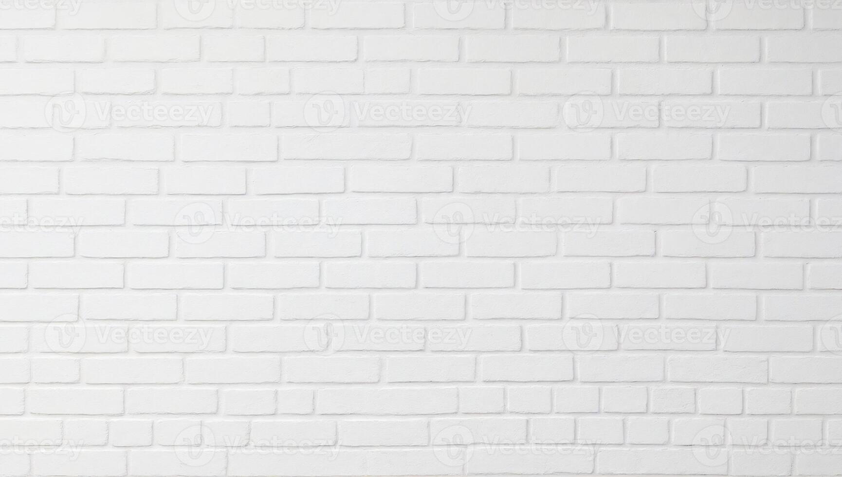 White Brick Wall Texture photo