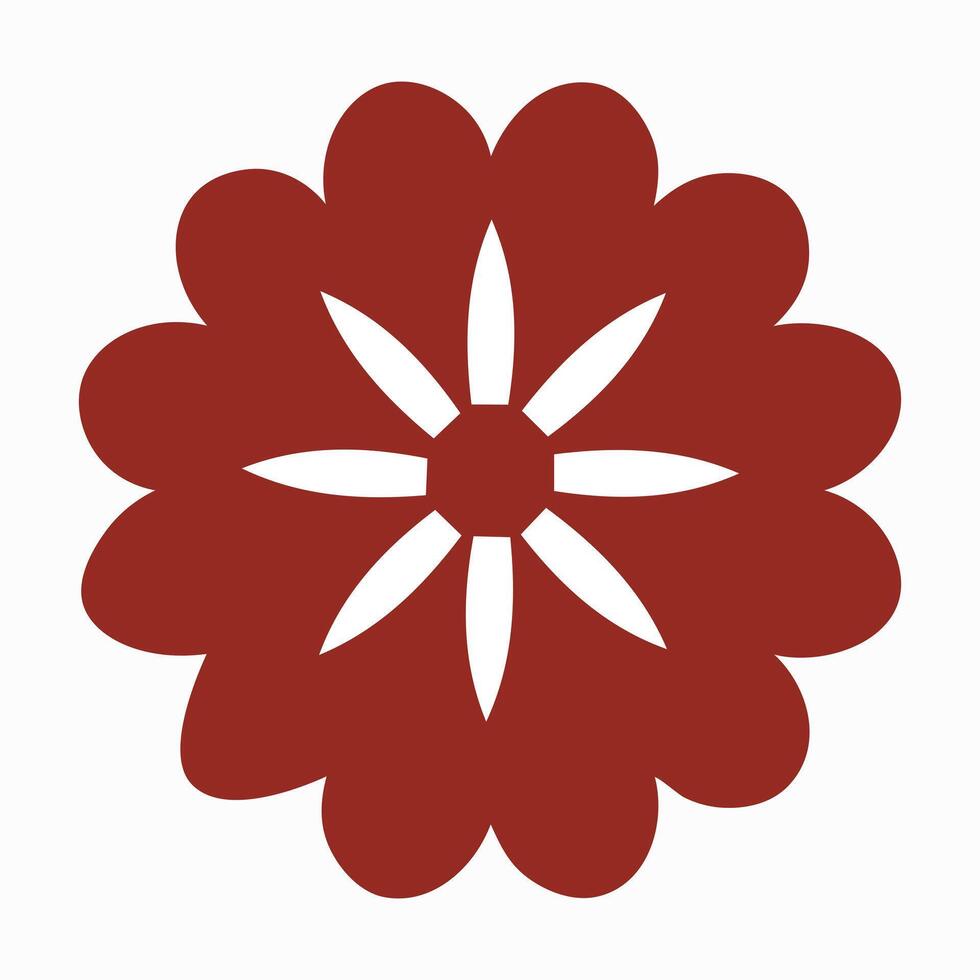 Abstract Flower Design vector
