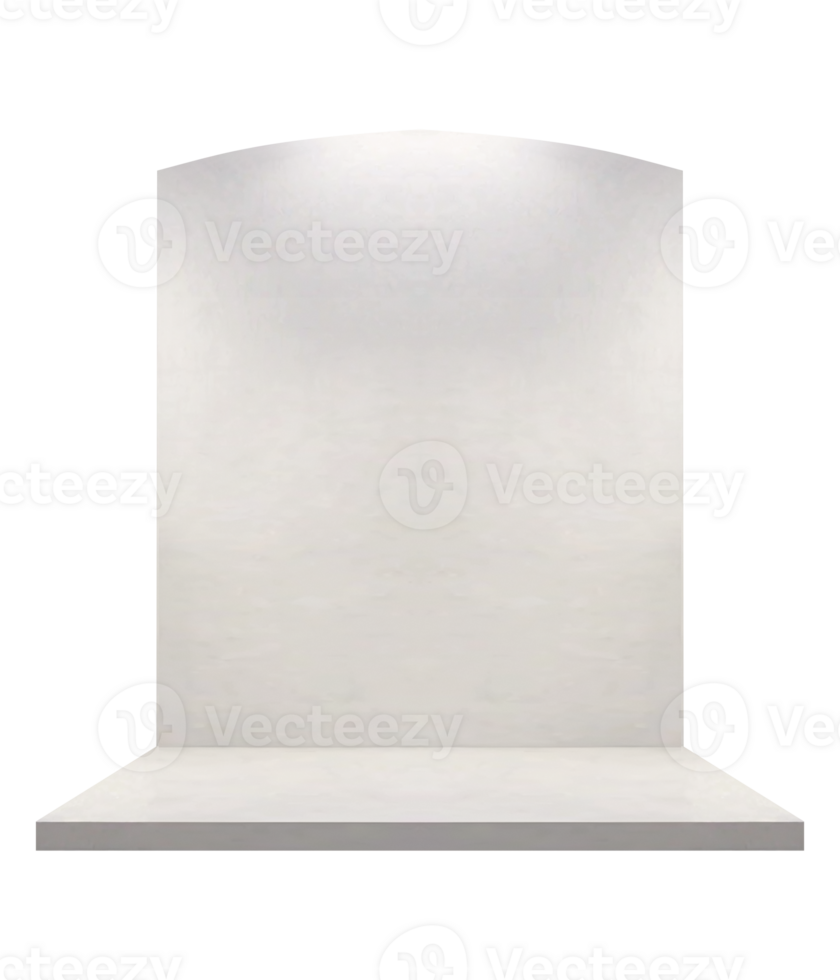 Exhibition Backdrop booth White Color for Product Showcase png