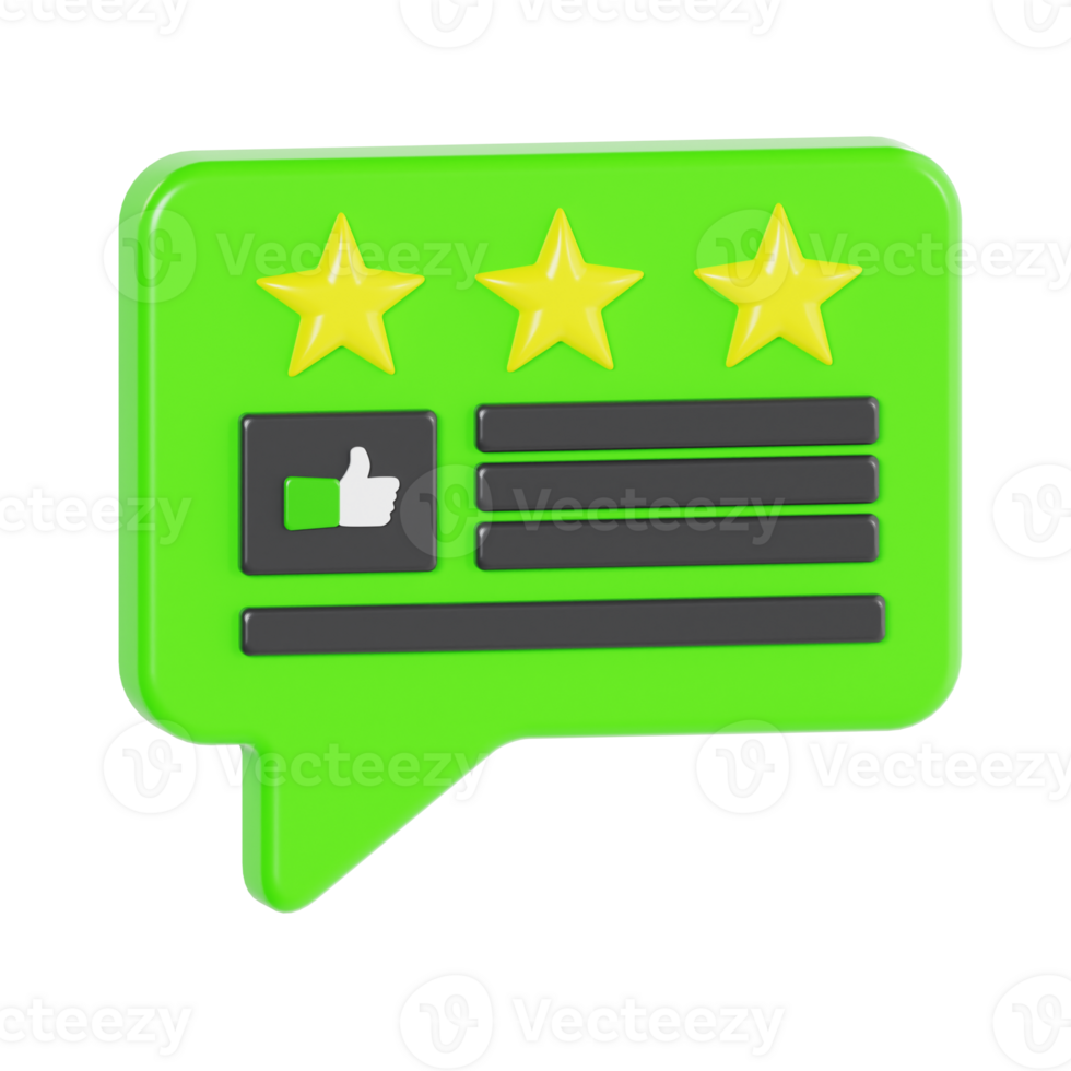 Online Product Rating and Review in 3D png