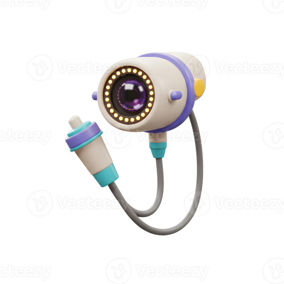 Cute Cartoon Webcam Colorful Lens Digital Camera Device png