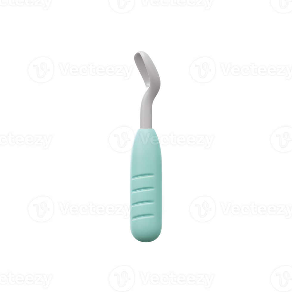 Baby Nail Grooming Tool Soft Grey Scoop Teal Handle Design png