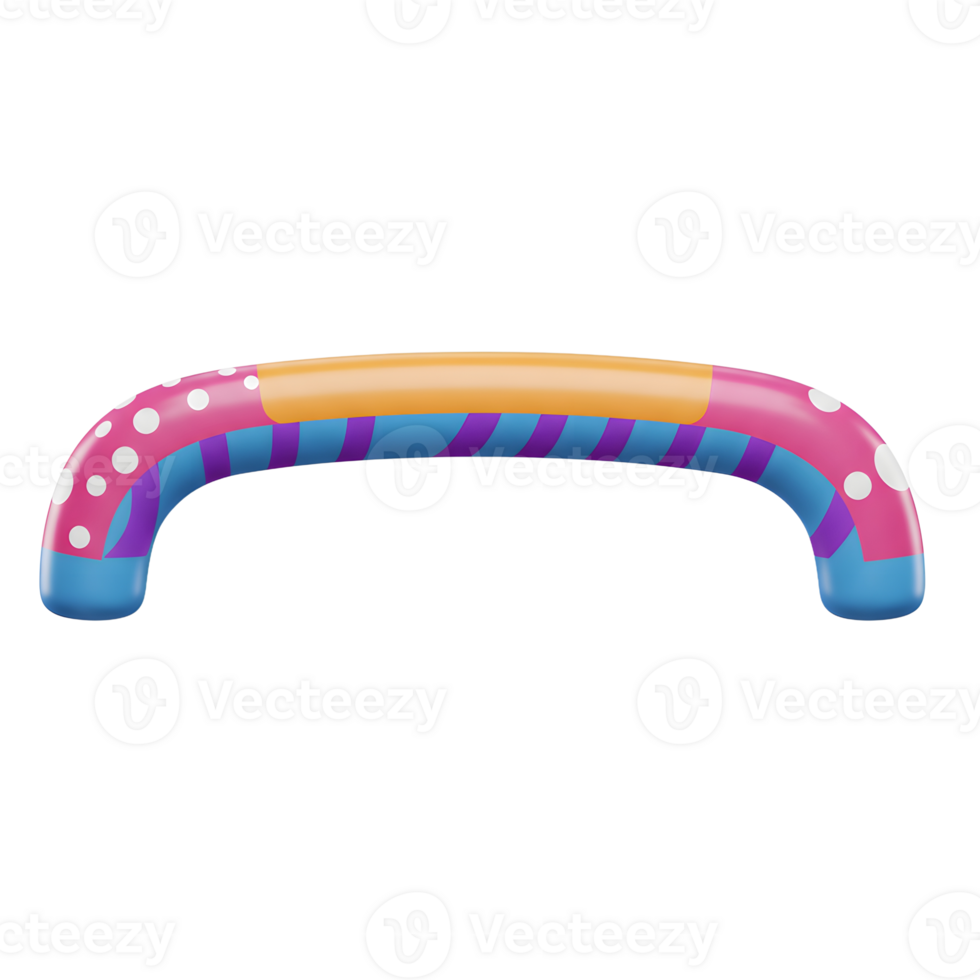 Colorful Inflatable Arch Fun Summer Game Design png