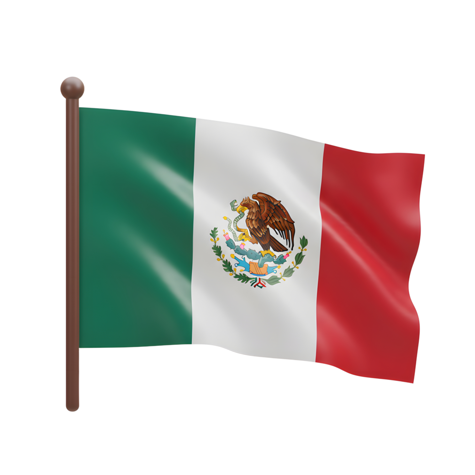 Flag Displaying Symbolic Colors and Emblem Against White Background png