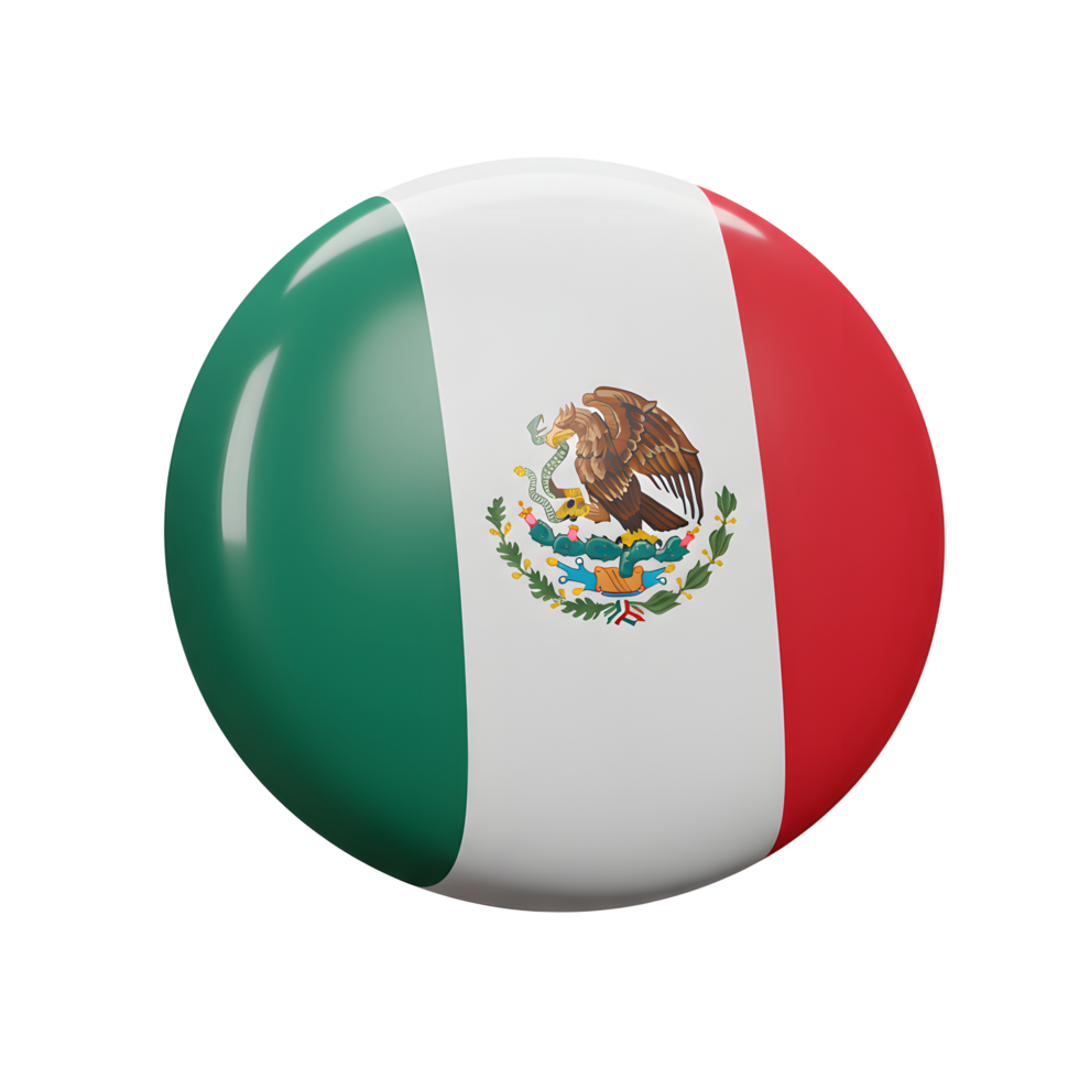Circle displaying colors of national design with eagle and snake image png