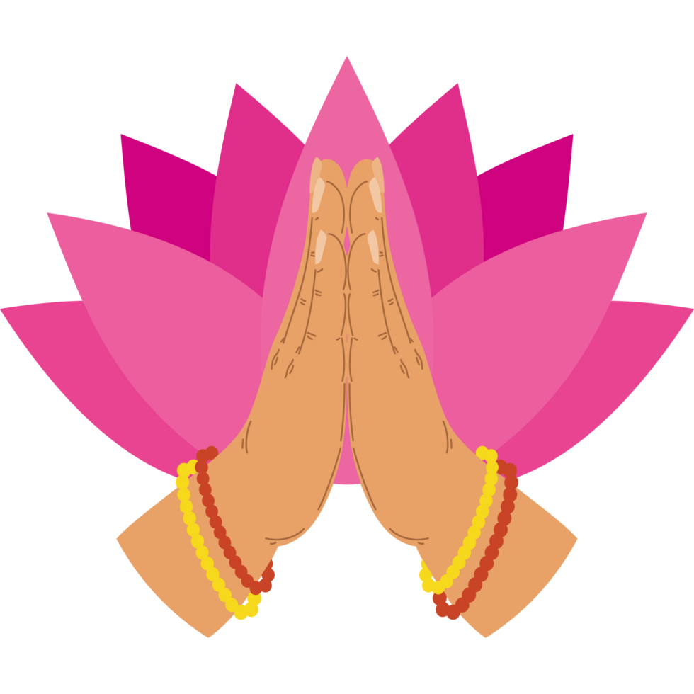 welcome hindu namaste hands png