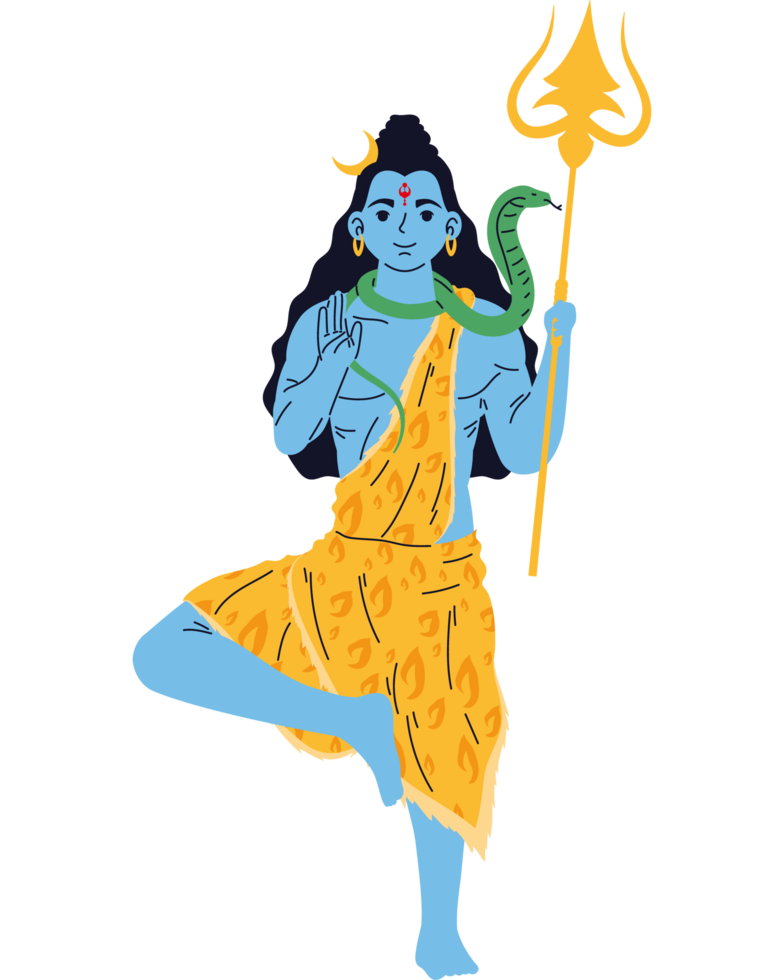 lord shiva is hindu god png