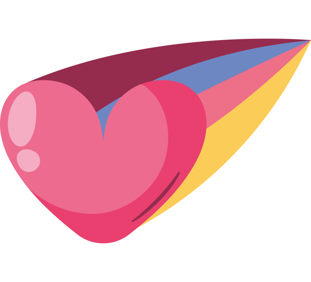 girl power rainbow heart png