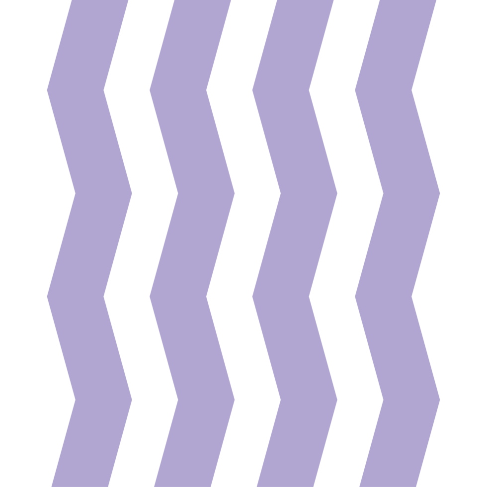 lilac zig zag geometric shapes png