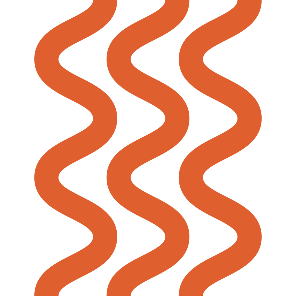 vertical waves lines geometric shape png