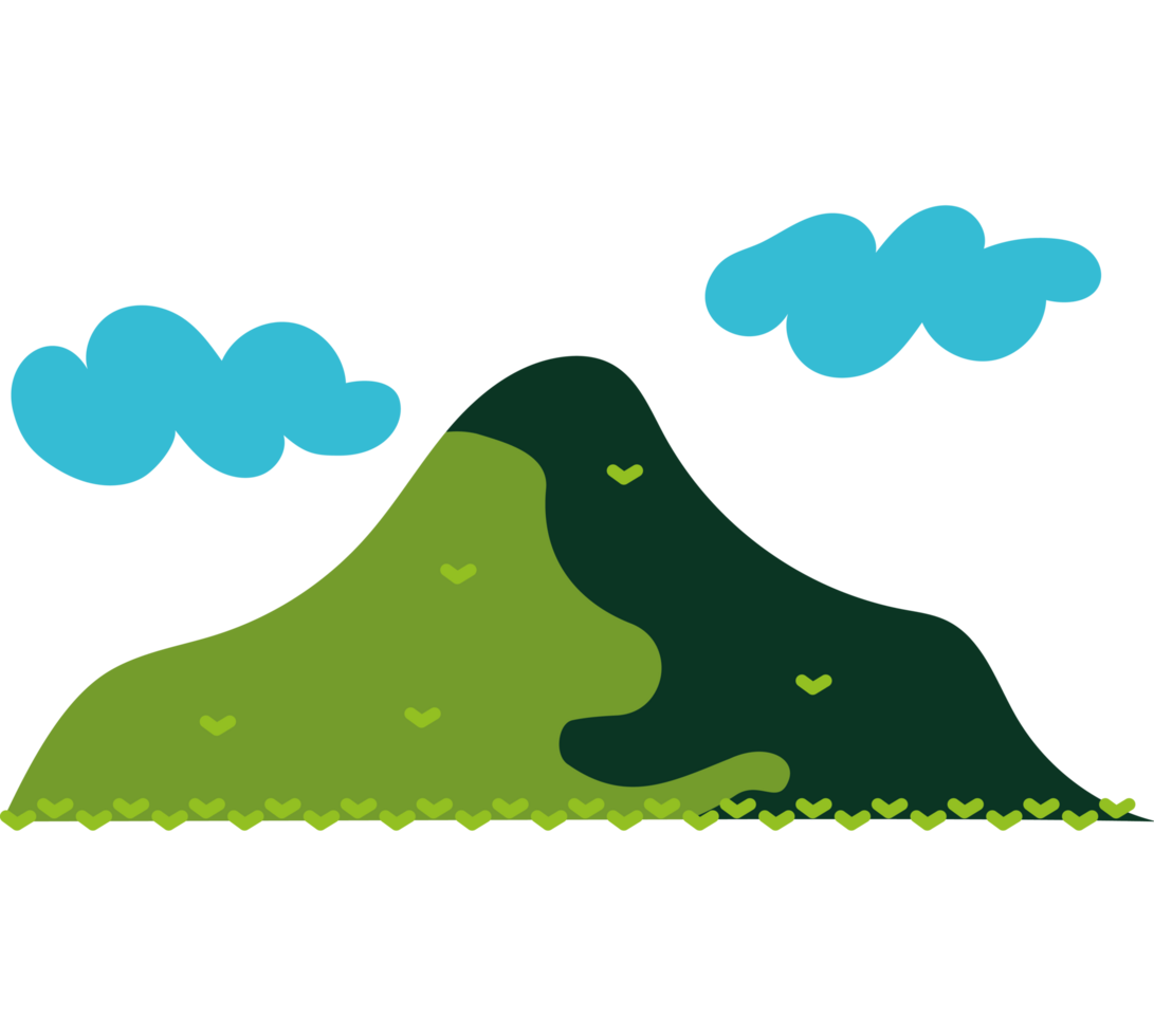 mountain nature element png