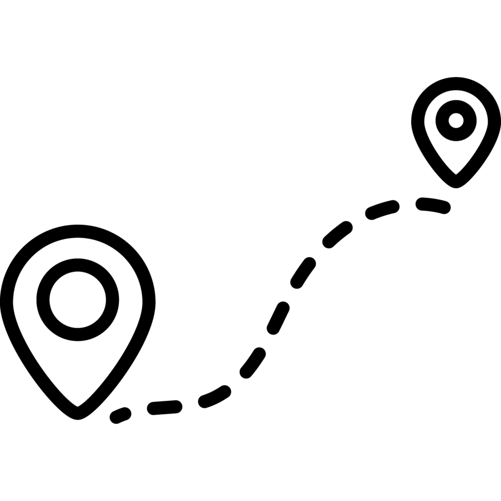 route location map png