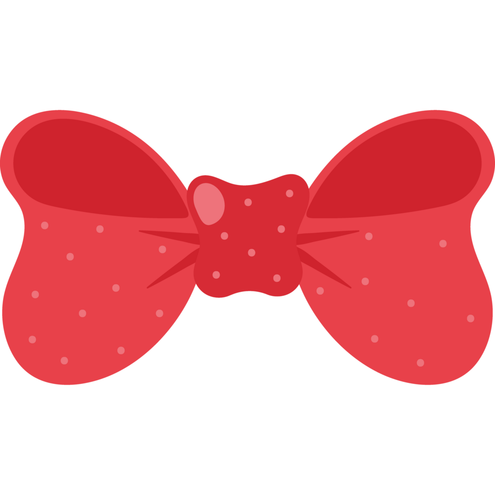 red bow tie accessory png