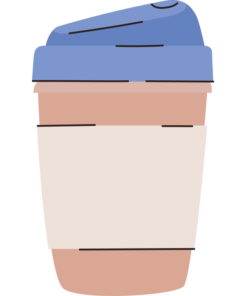 recyclable coffee cup png