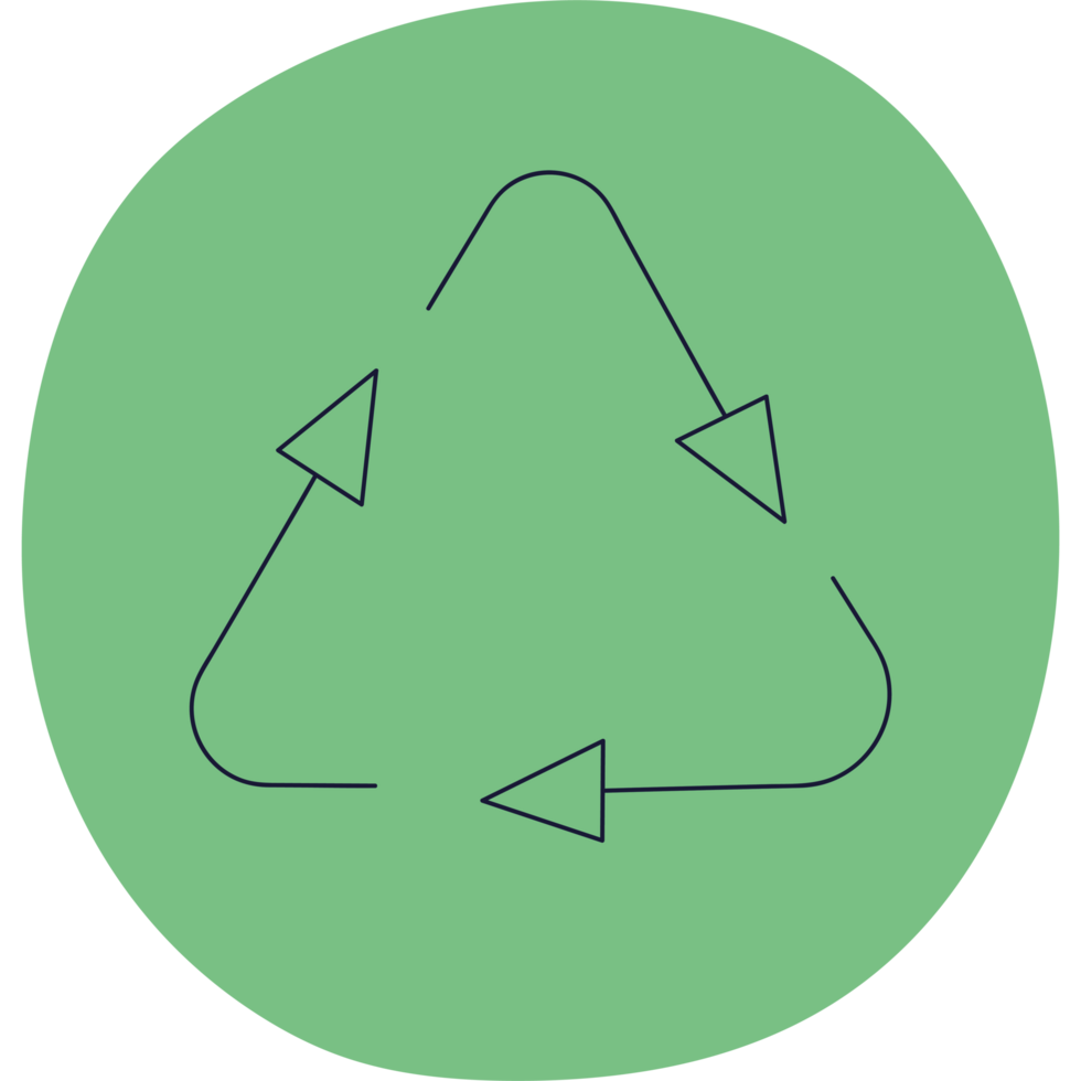 recycle sign illustration png