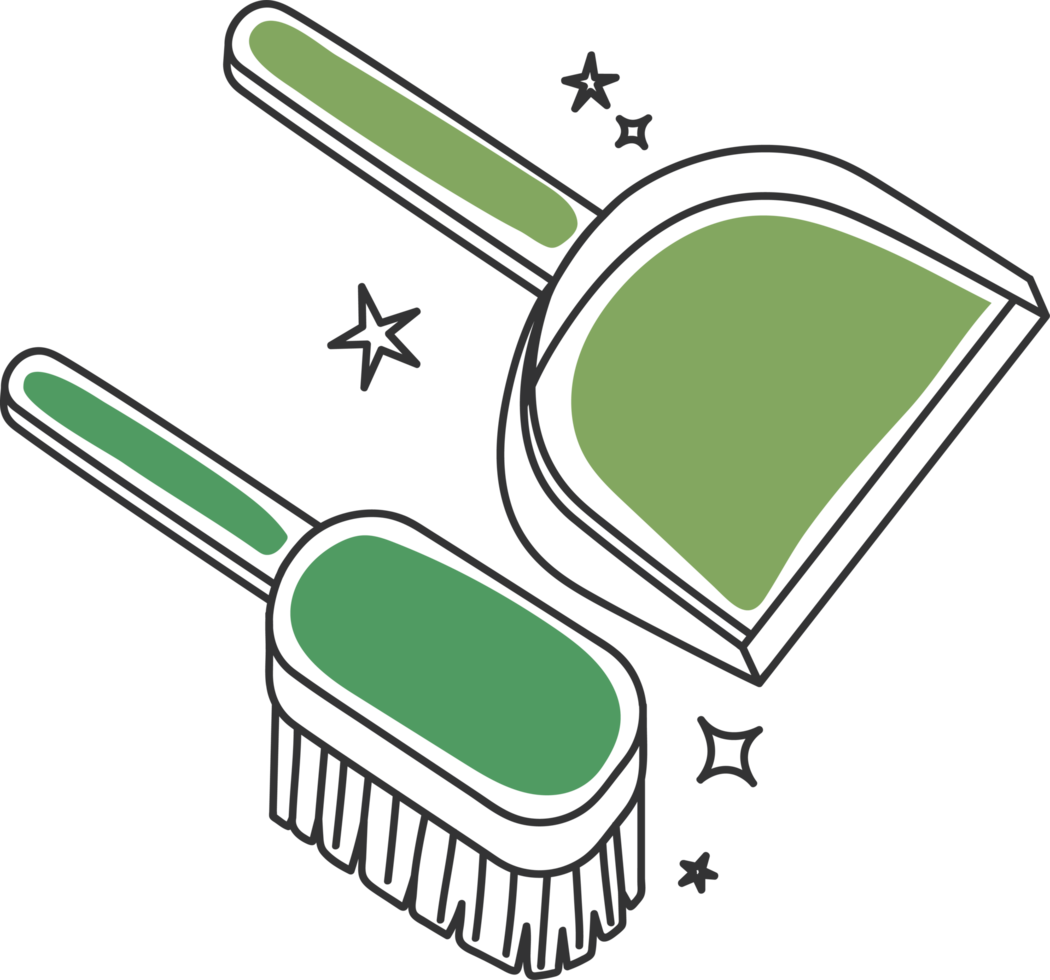 picker and broom png