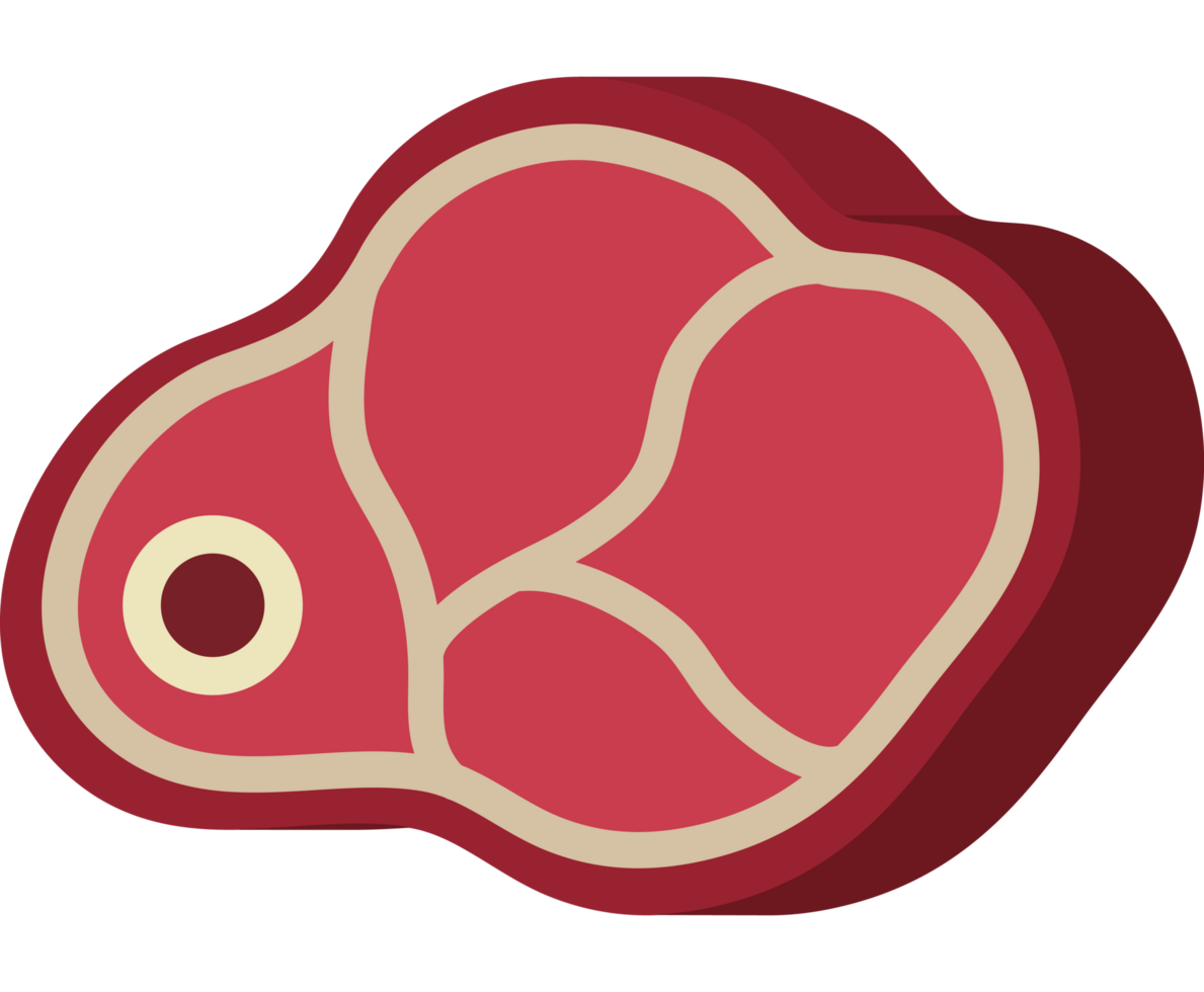 raw meat design png