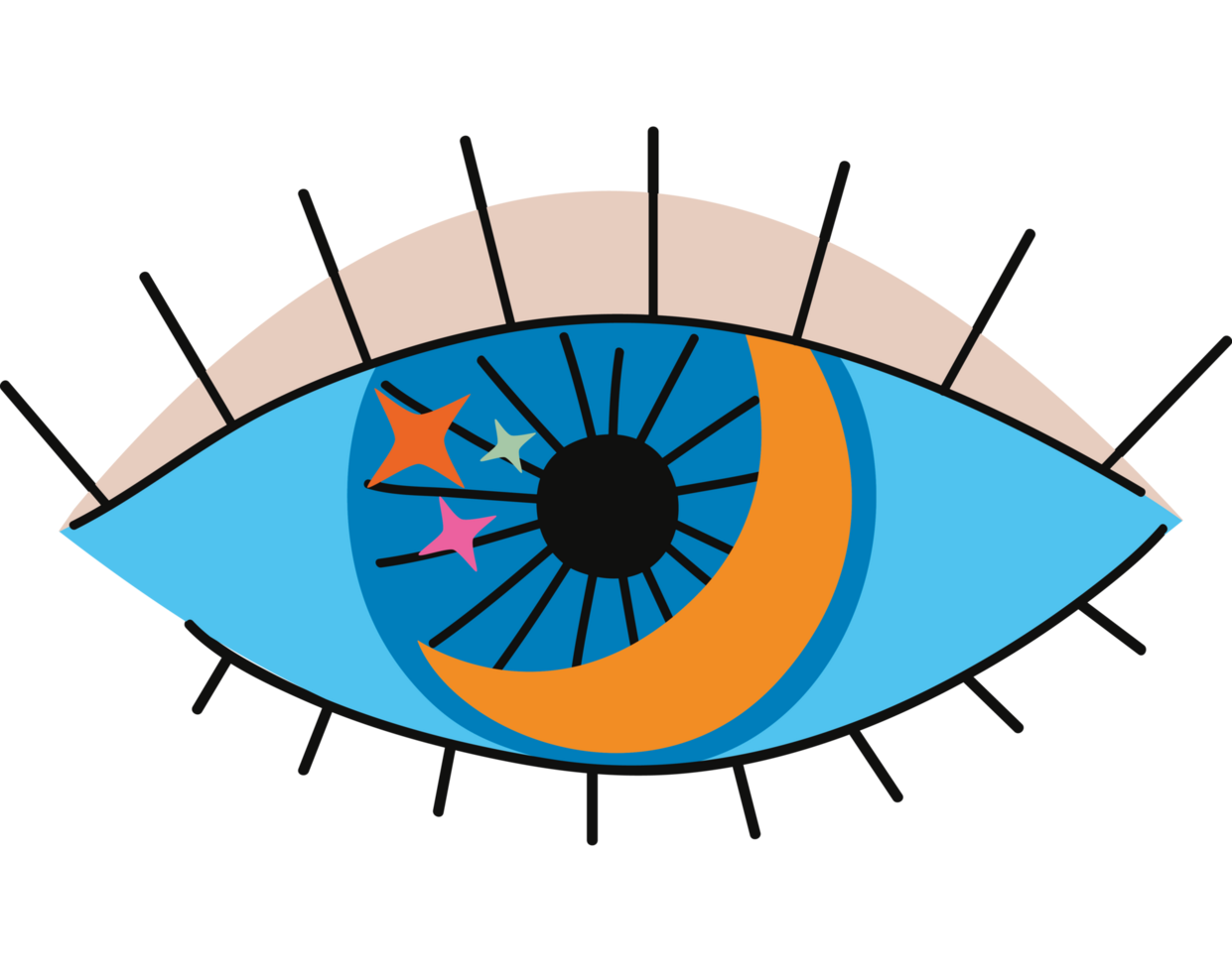 esoteric eye design png