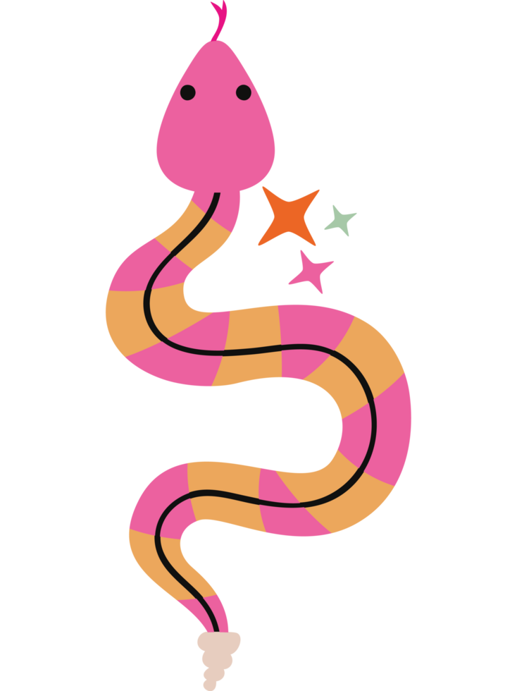 esoteric snake design png