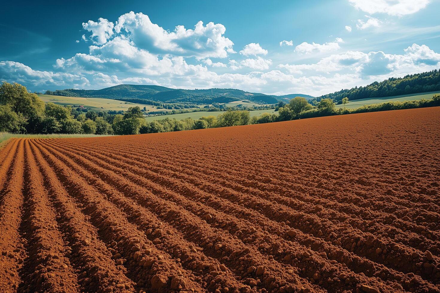 Celebrating agriculture and its vital role in connecting us with nature copy space photo