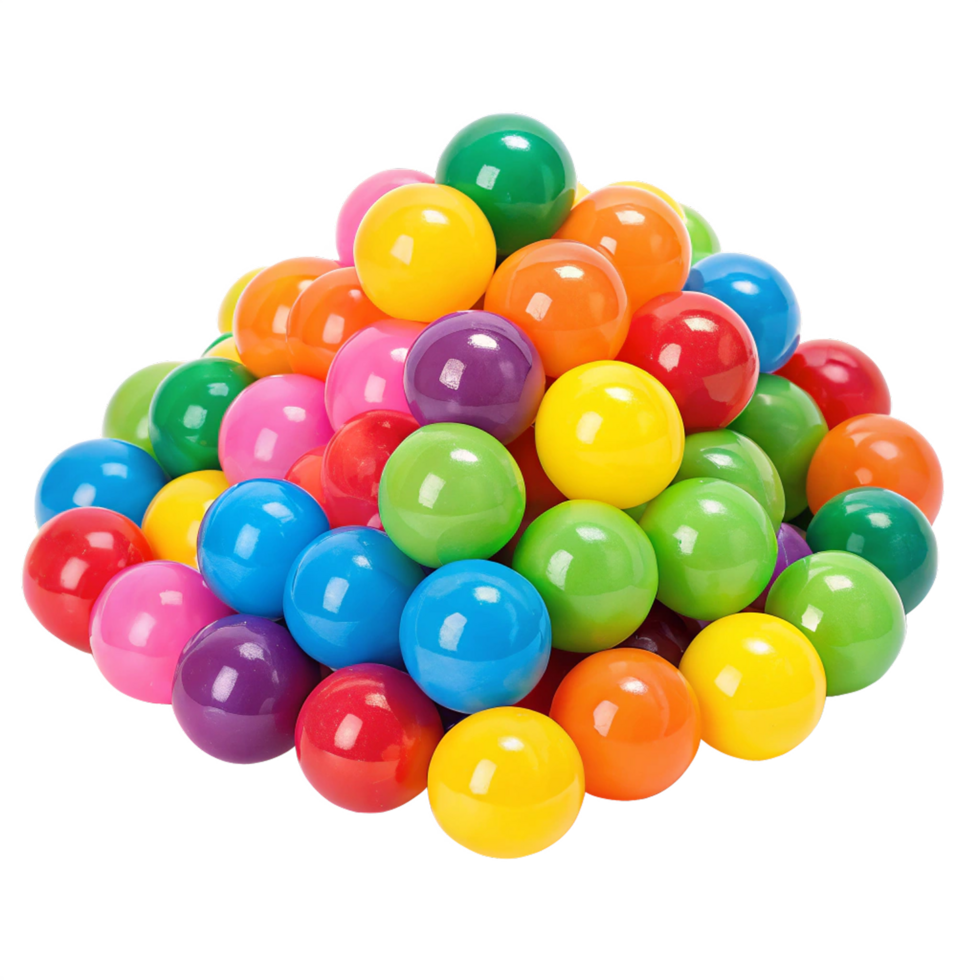 A vibrant pile of colorful glosy spheres elvokes png