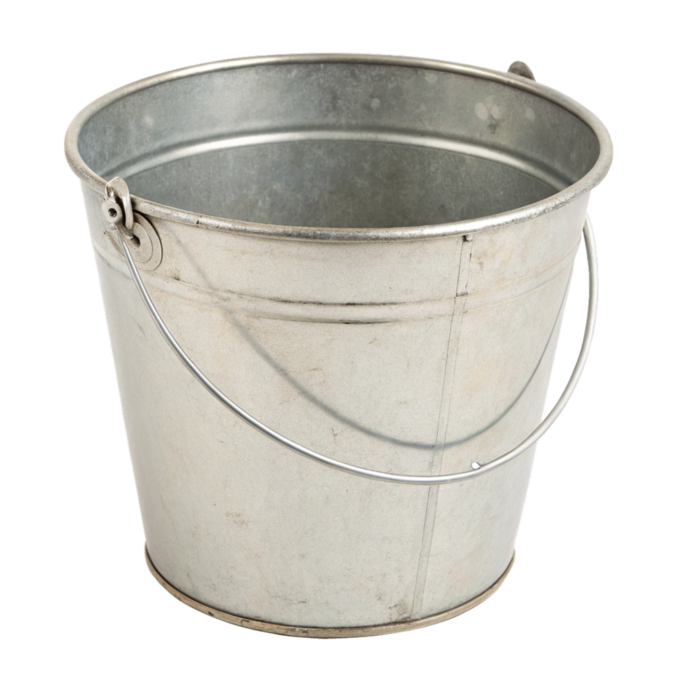 Bucket on transparent background png