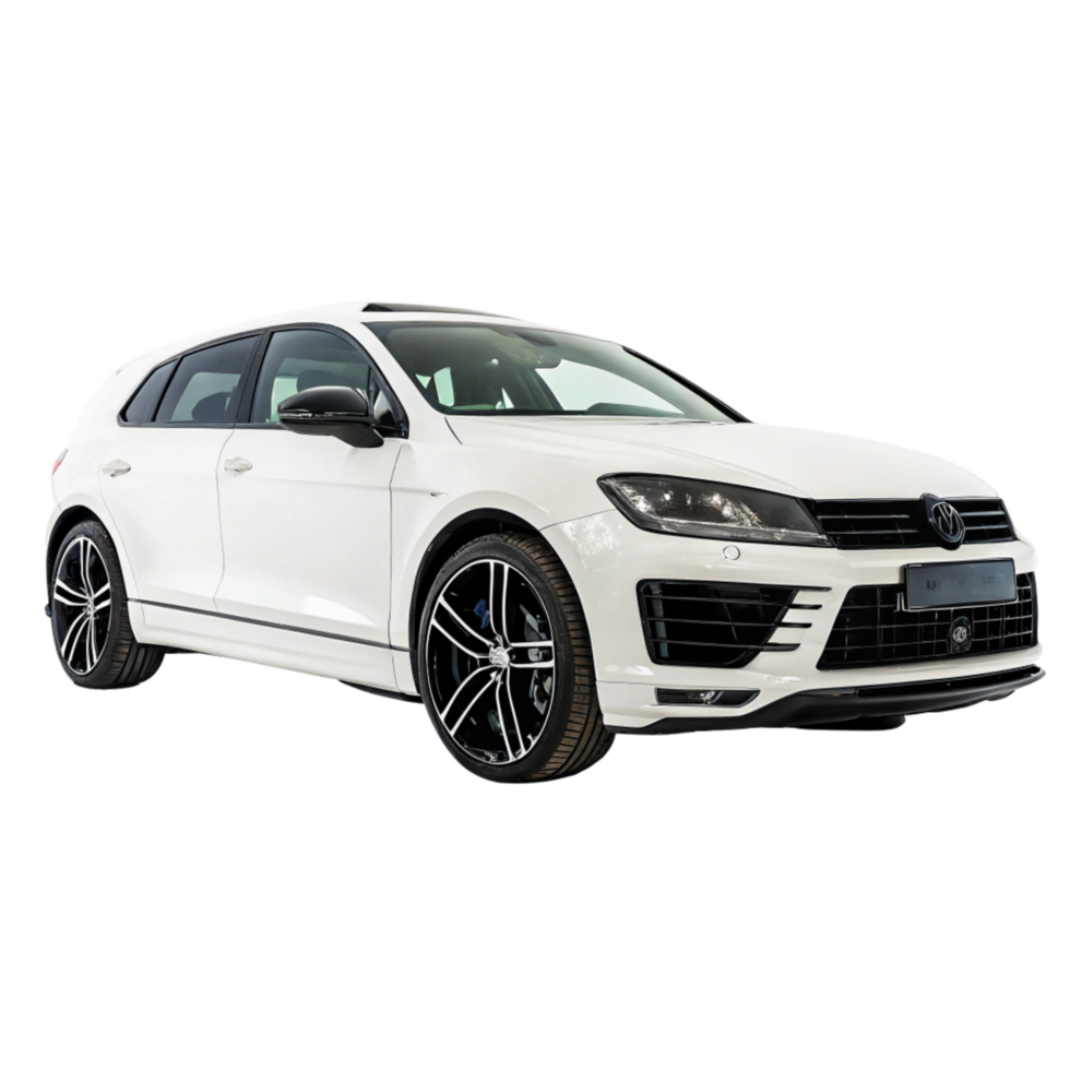White auto isolated on solid png