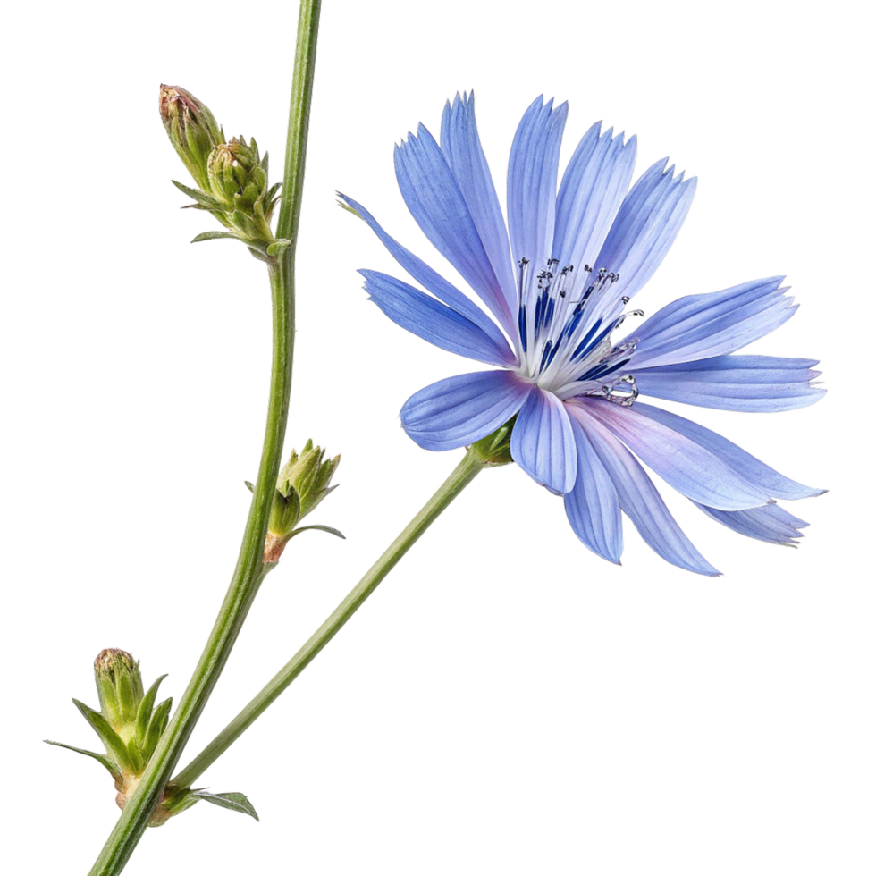 Chicory flower isolated png
