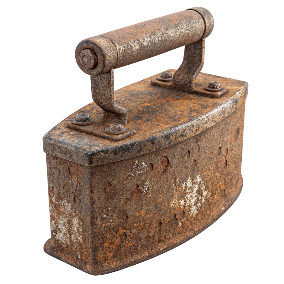 Rustic weathered metal texture a detailed closeup png