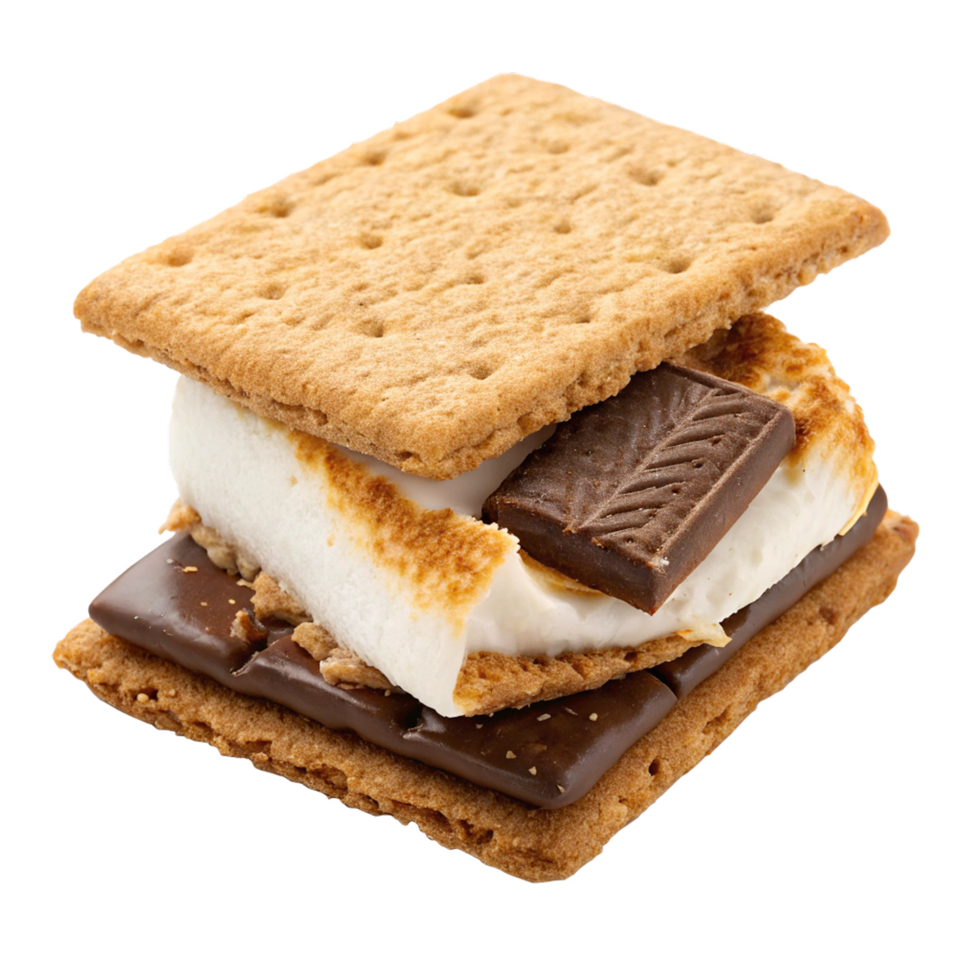 Smore on transparent background isolated png