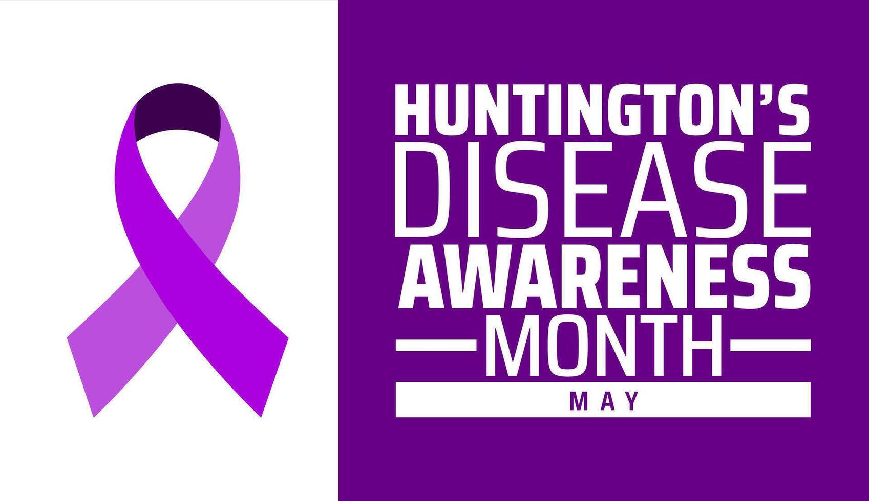 Huntingtons Disease Awareness Month geometric shape pattern background banner or poster design template. observed every year in May. vector