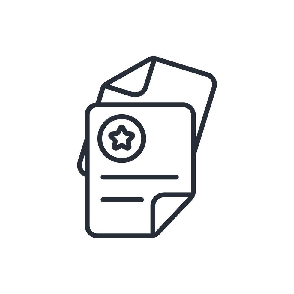 inspiration icon line style vector