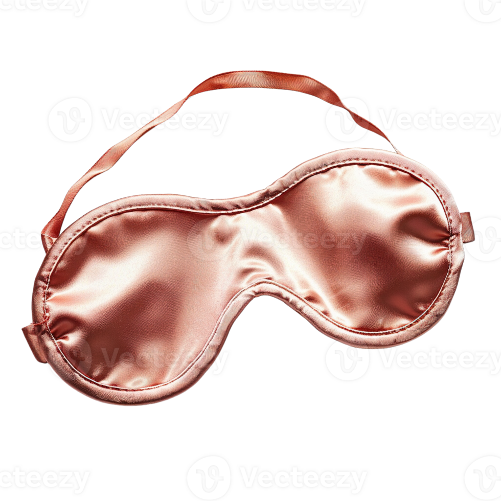 Soft Satin Eye Mask for Sleeping Isolated on Transparent Background png