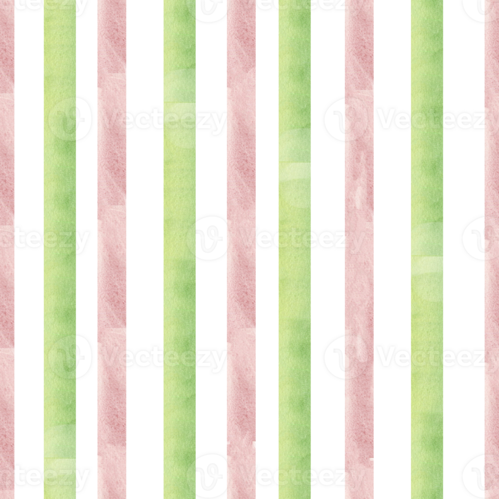 Green and pink striped watercolor seamless pattern. Hand drawn pastel colored lines repeated background,grass brush strokes, grunge line for wallpaper, wrapping,packing design png