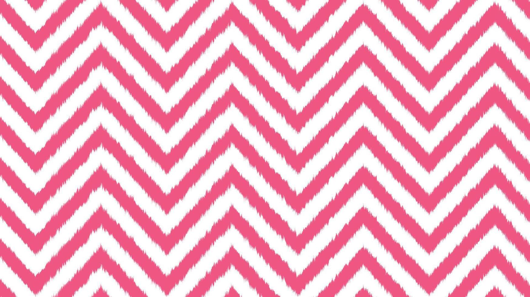 Zigzag Chevron Pattern Background in Pink and White vector
