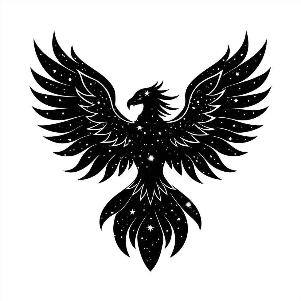 Cosmic Phoenix Picture vector