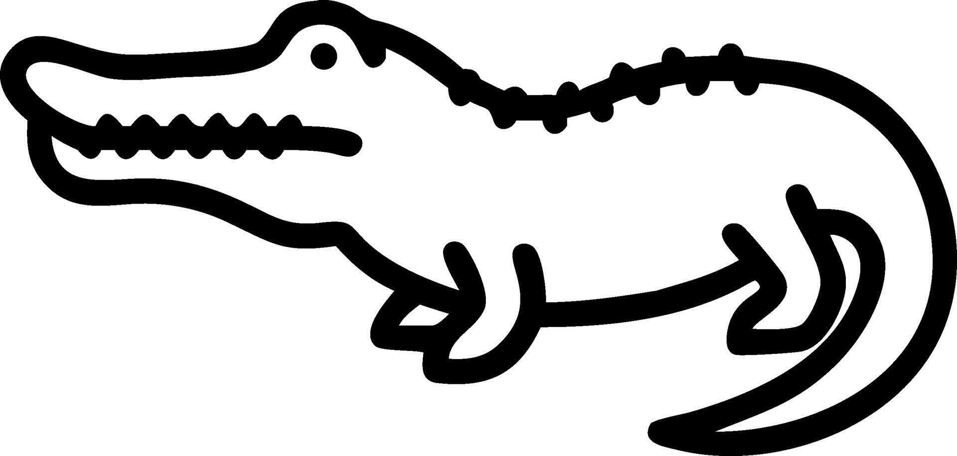 Crocodile clip art free download vector