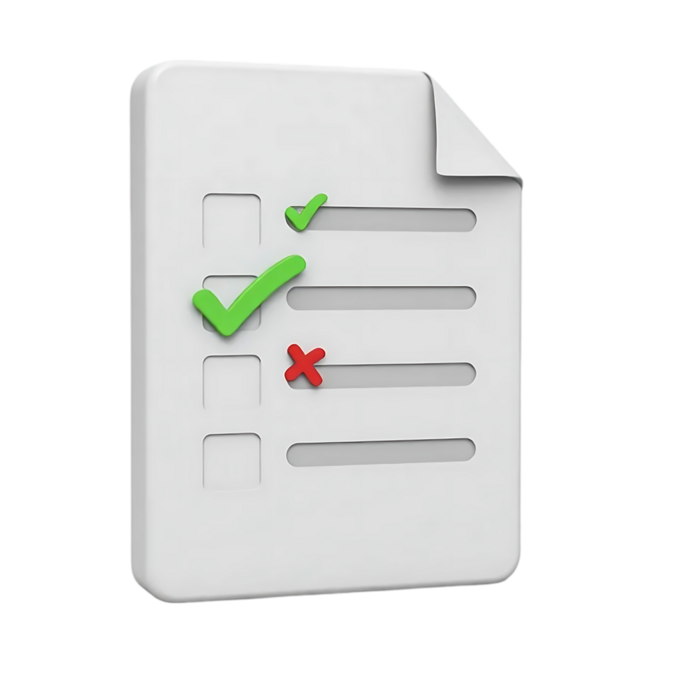Checklist, Assessment, Evaluation, Form, Document, Review, Feedback, Scorecard, Survey, Report png