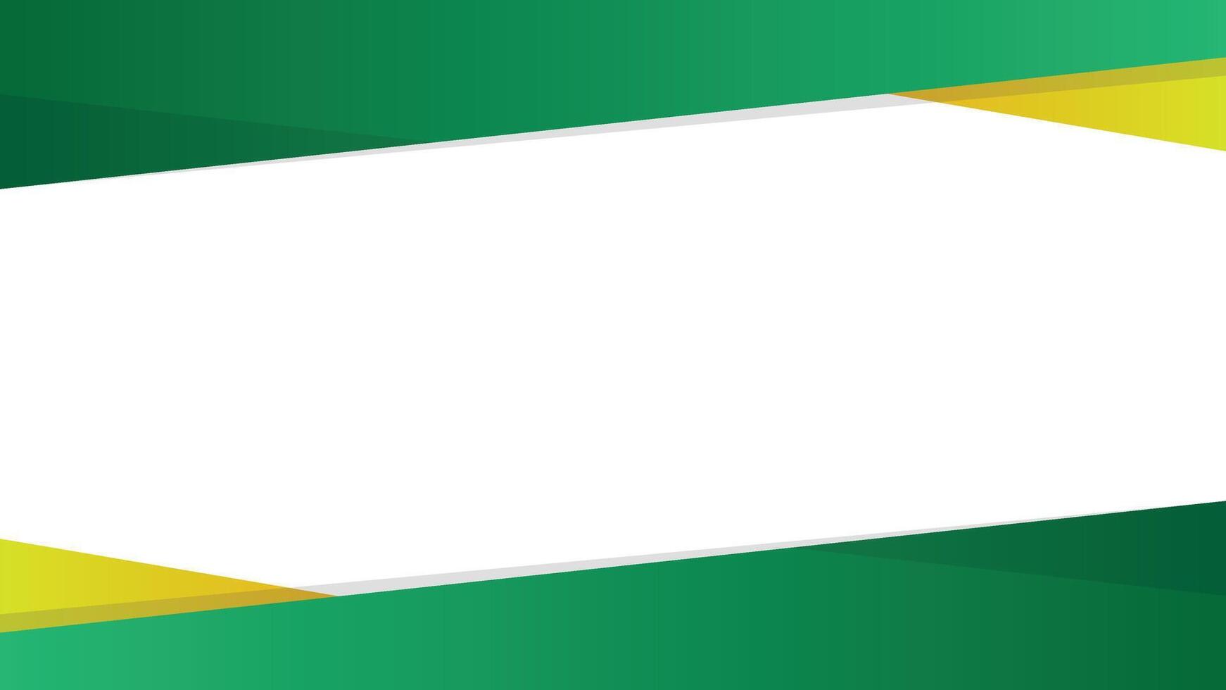 Green background design, abstract simple green background with modern style vector