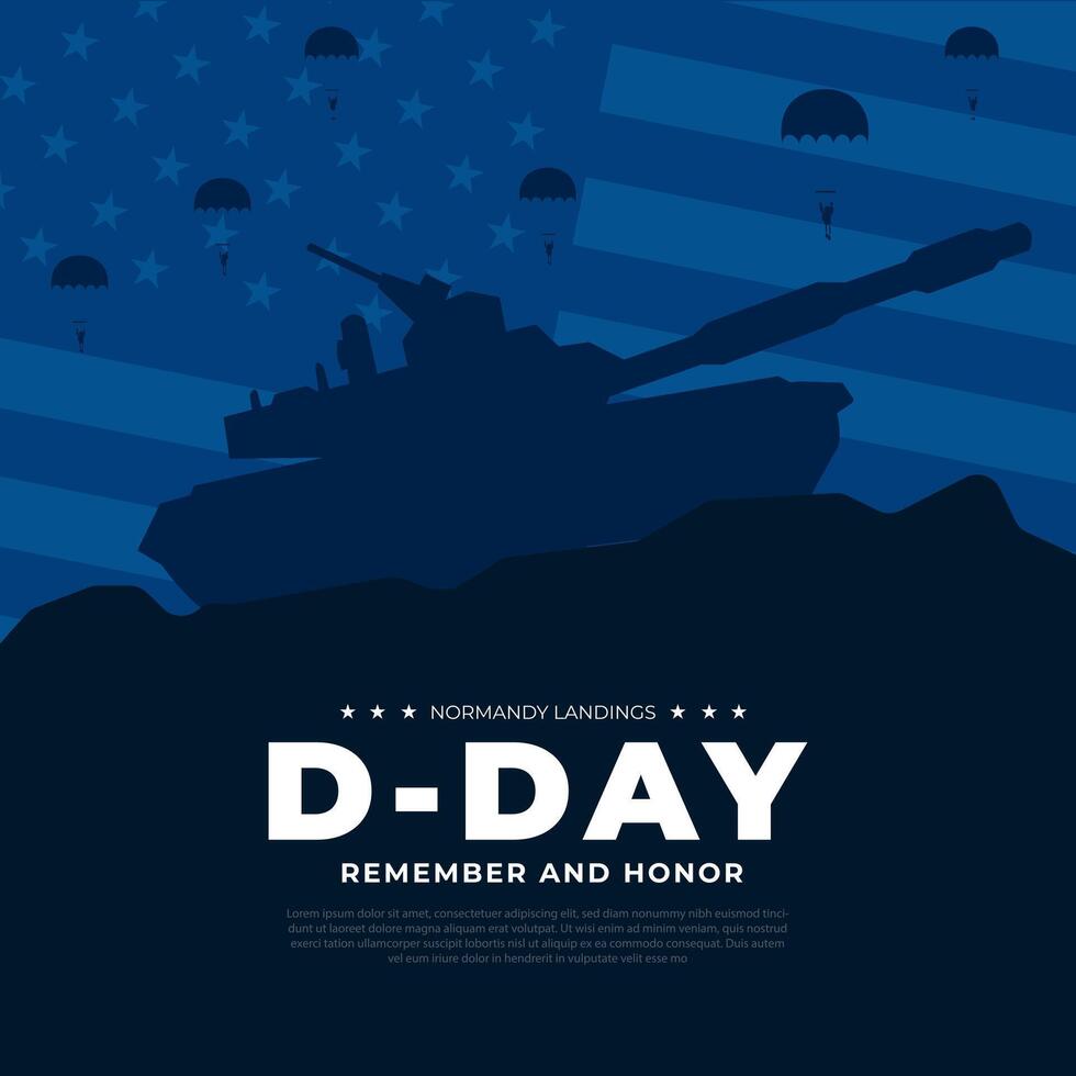Veterans day illustration vector