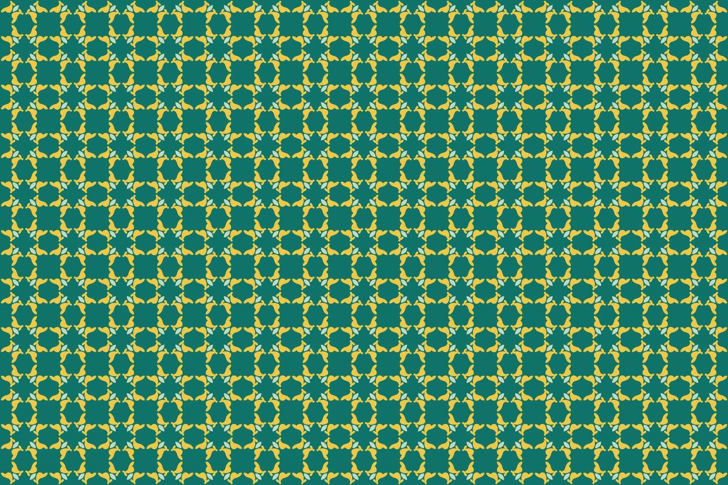 A green and yellow pattern with small squares vector