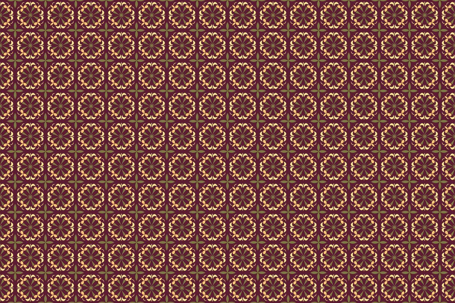 A pattern of red and brown squares on a dark background vector