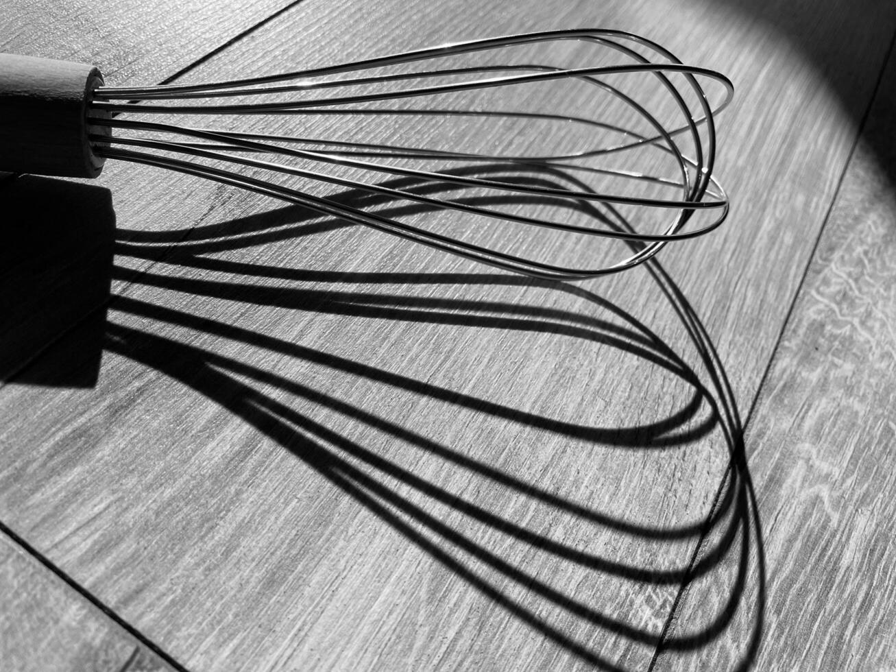 whisk for cream. kitchen item photo