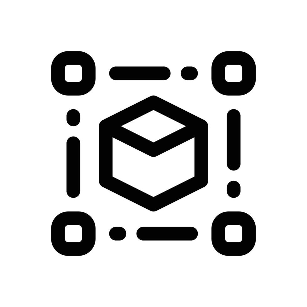 transformation line icon. Clean and minimalist icon for websites and mobile apps. vector