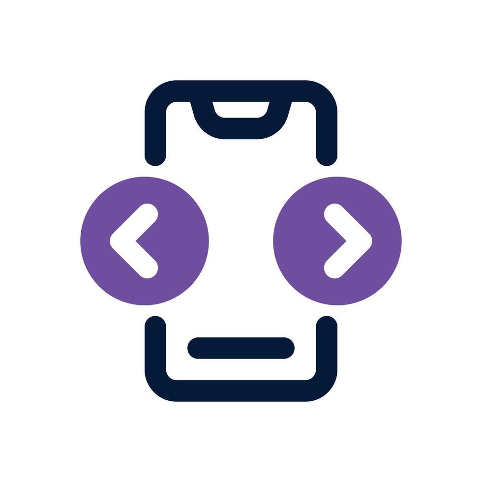 slader dual tone icon. Sleek and modern icon for websites and mobile apps. vector