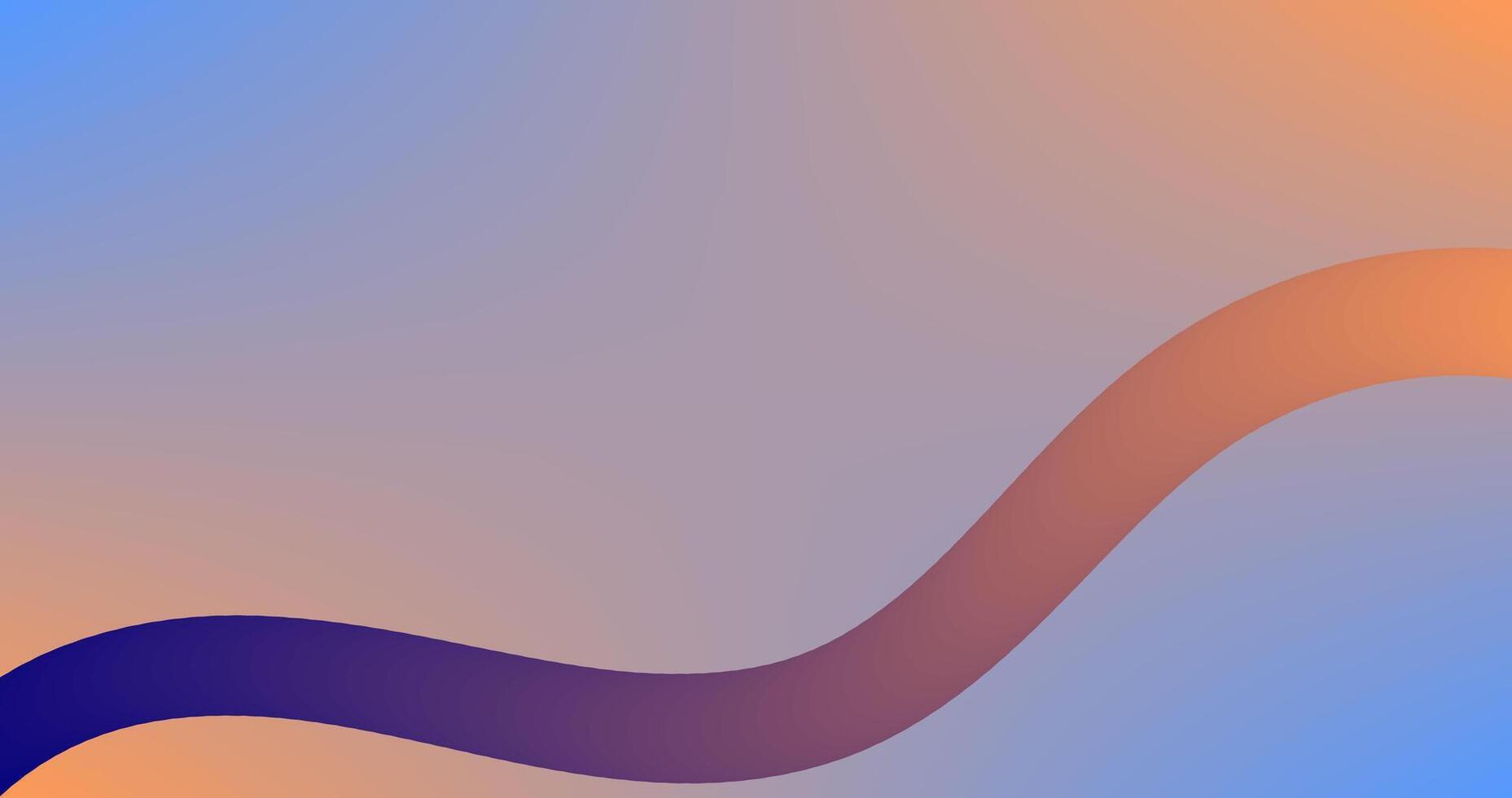 Colorful background with dynamic waves illustration. Gradient shape line included. vector