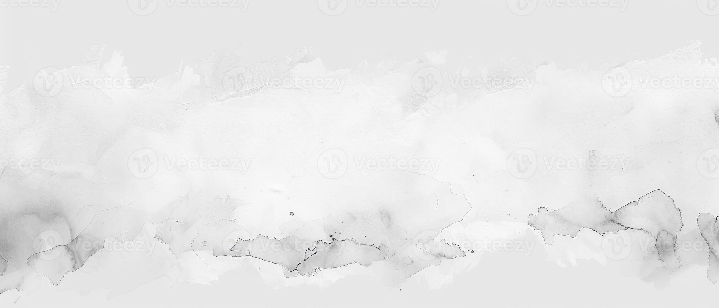 Soft white paper texture flows gently with watercolor strokes, creating an elegant backdrop full of tranquility and artistic potential photo