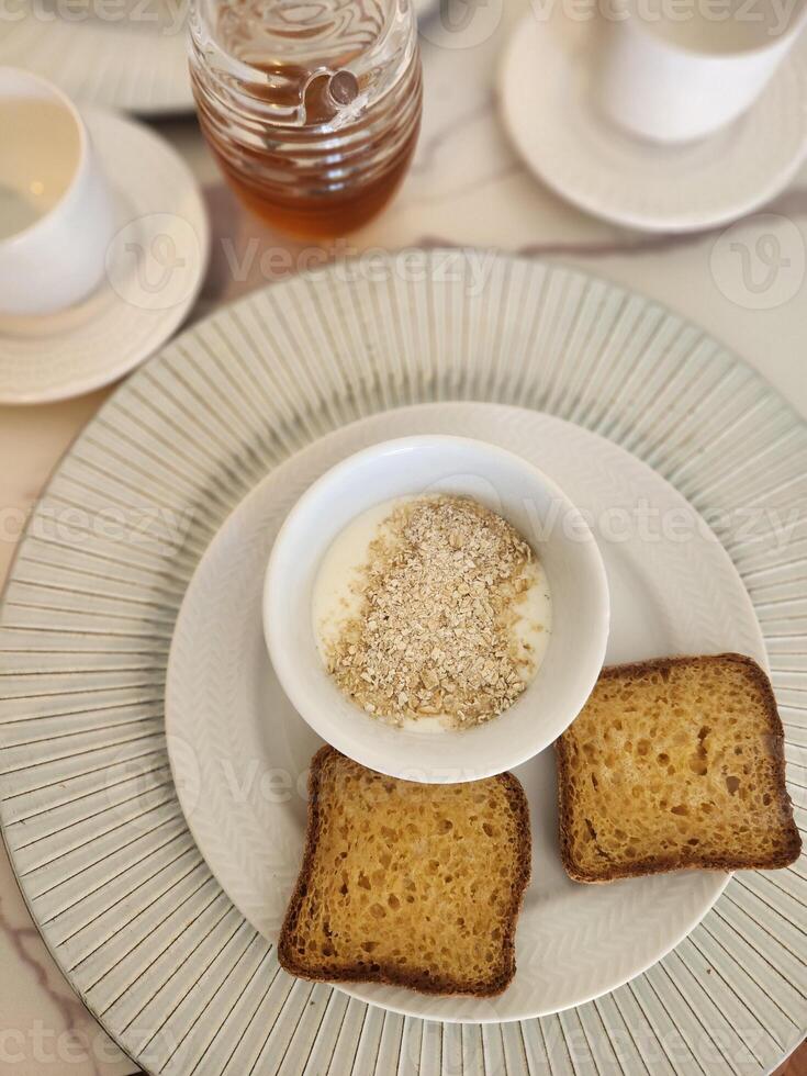 Honey Drizzling Yogurt photo