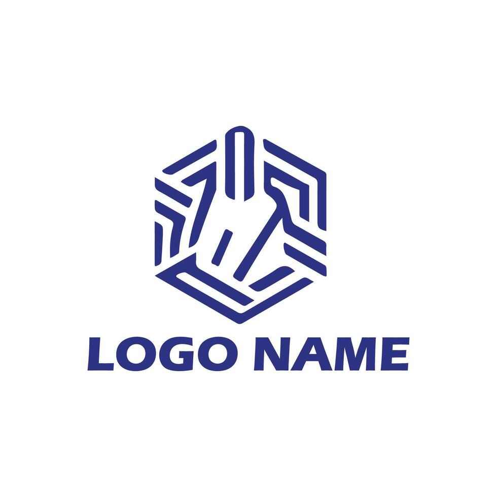 Colourful business logo design and company business templates vector